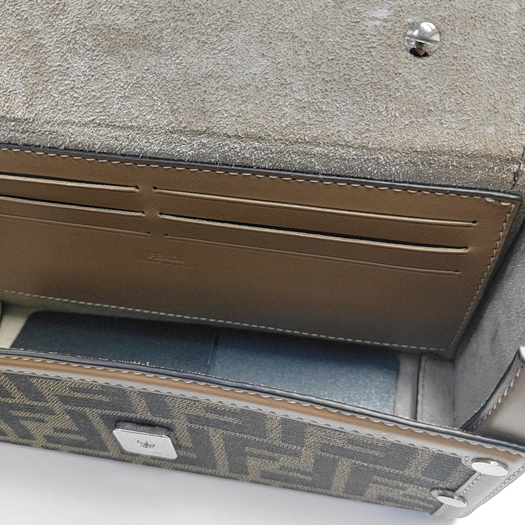 Baguette Mini Canvas Brown