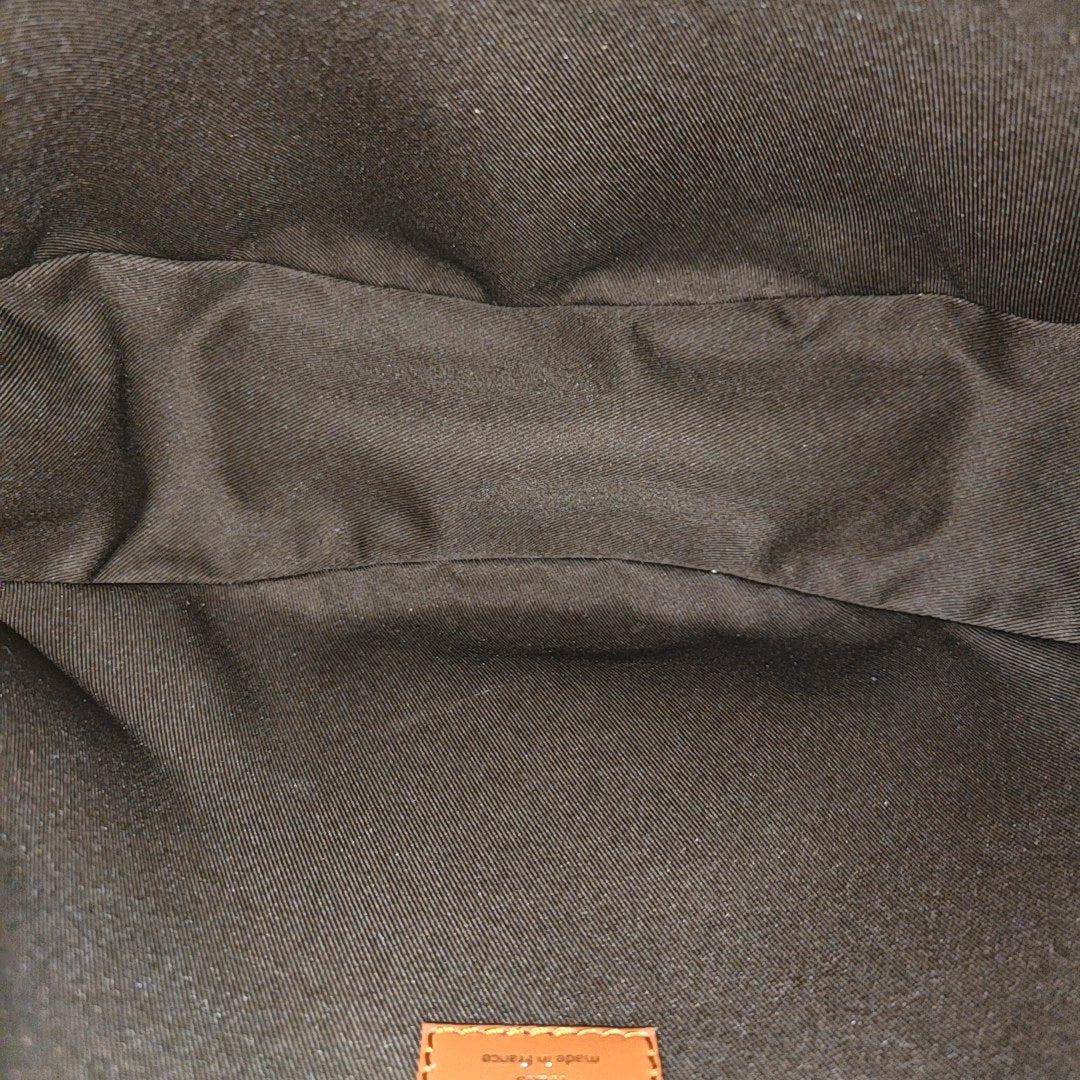 LOOP HOBO Monogram Coated Canvas Brown