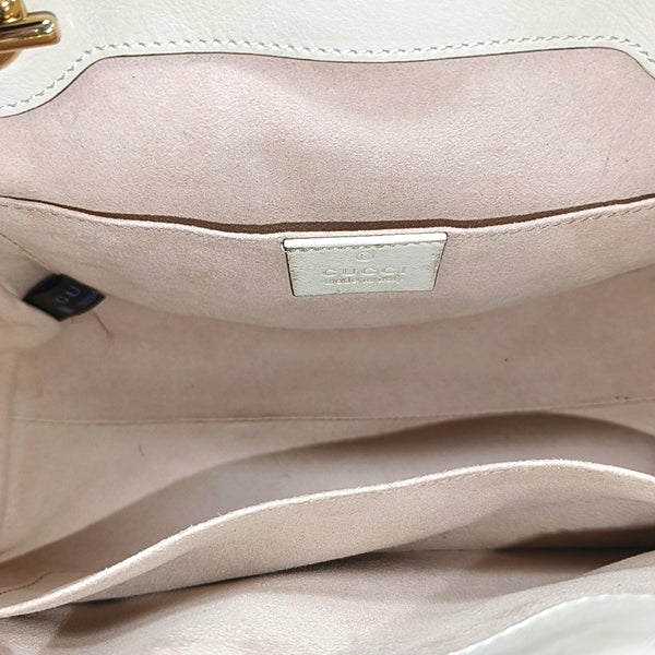 Padlock Small Monogram Coated Canvas Beige