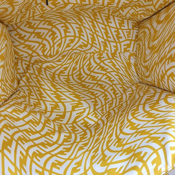 FF Vertigo Coated Canvas Yellow