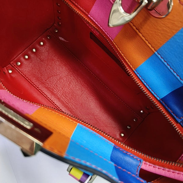 Rockstud Mini Calfskin Multicolor