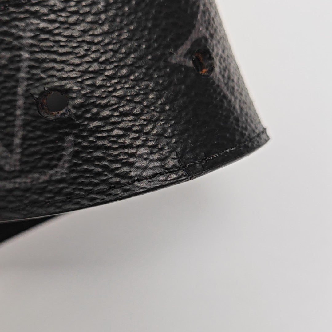 Coated Canvas Belt Black