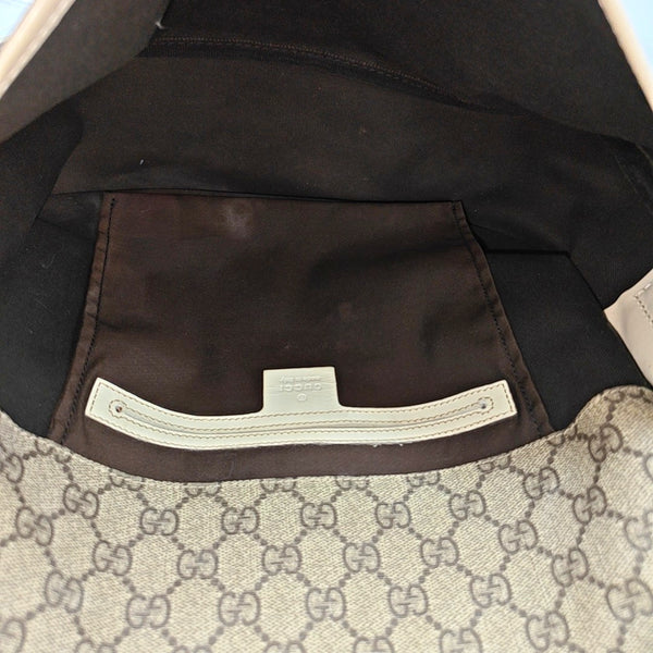 GG Supreme Monogram Coated Canvas Beige