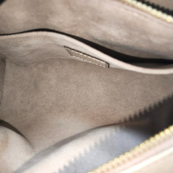 ONTHEGO EAST WEST PM Monogram Calfskin Gray