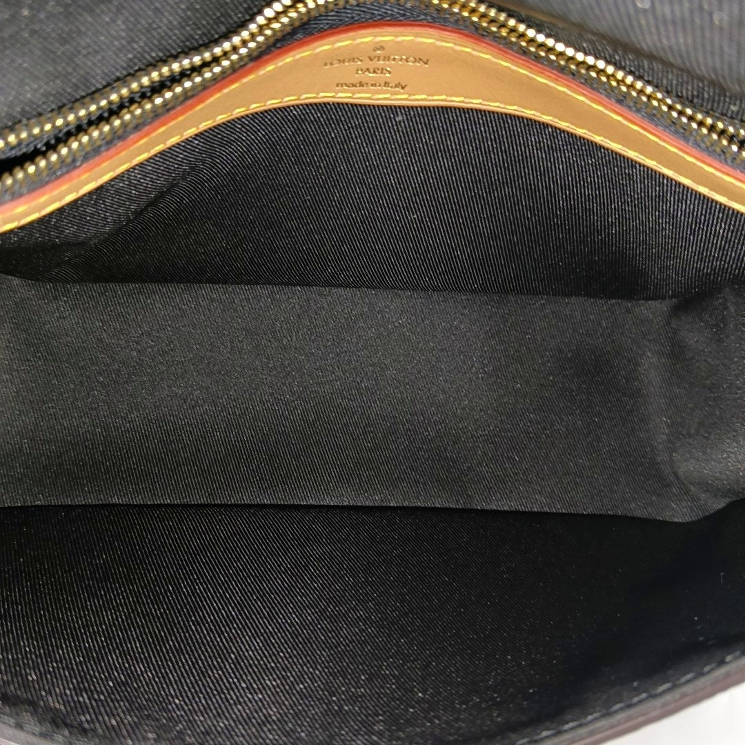 DIANE Monogram Coated Canvas Brown