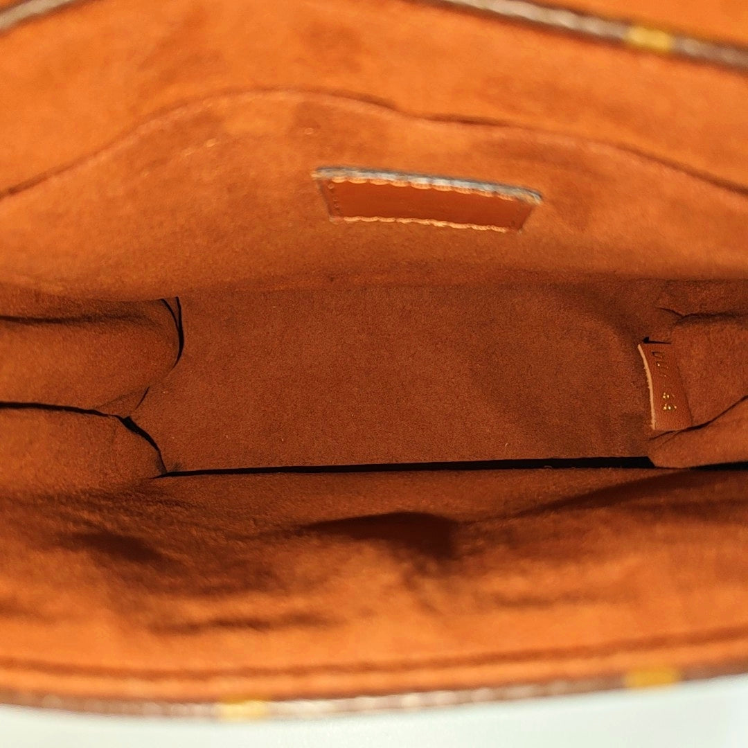 LOCKY BB Monogram Coated Canvas Brown