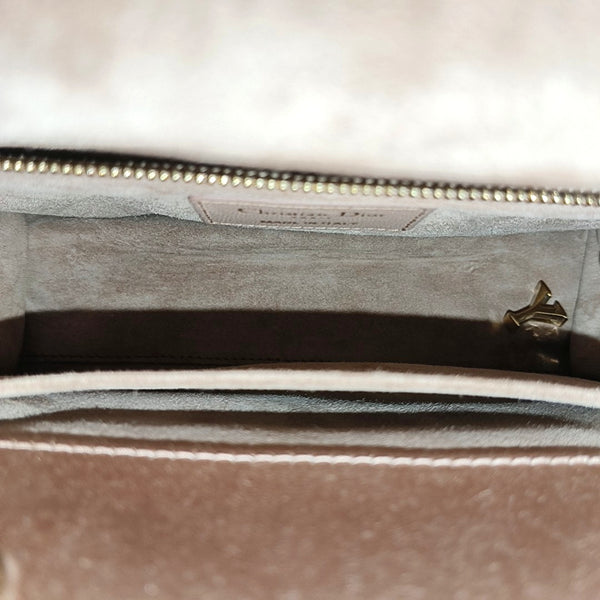 Lady Dior Small Cannage Silk Satin Pink