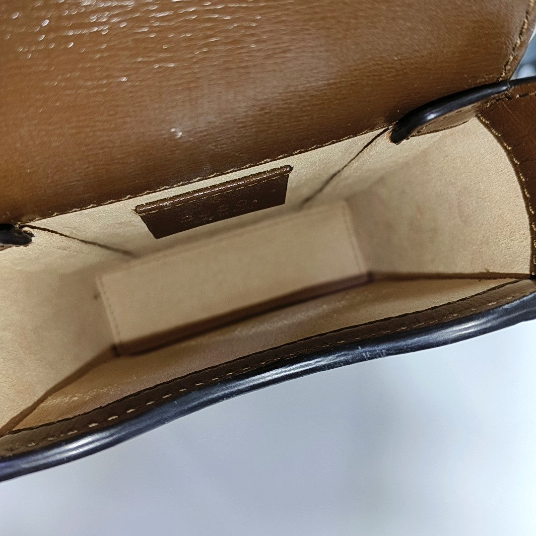Horsebit 1955 Mini Coated Canvas Beige