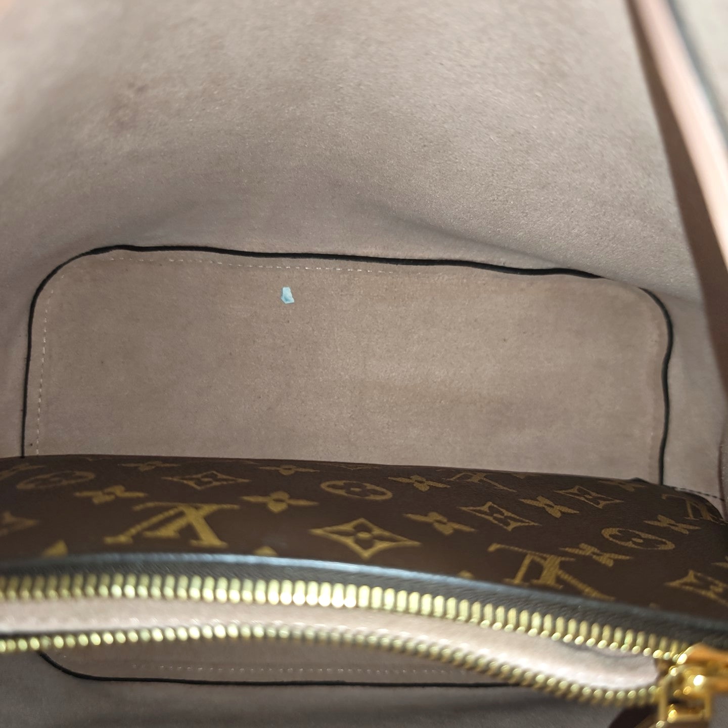 NÉONOÉ MM Monogram Coated Canvas Brown