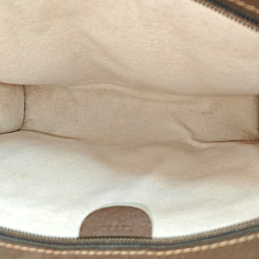 Ophidia Small Monogram Coated Canvas Beige
