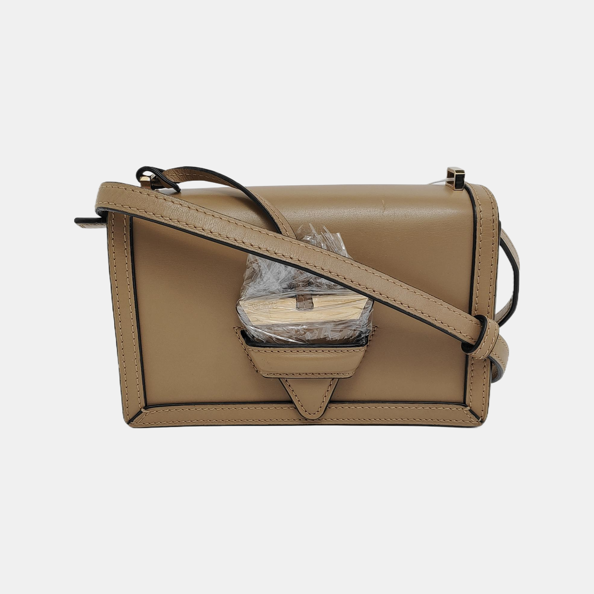 Authenticated pre-owned  Barcelona Calfskin Brown - Shoulder Bag at Looply