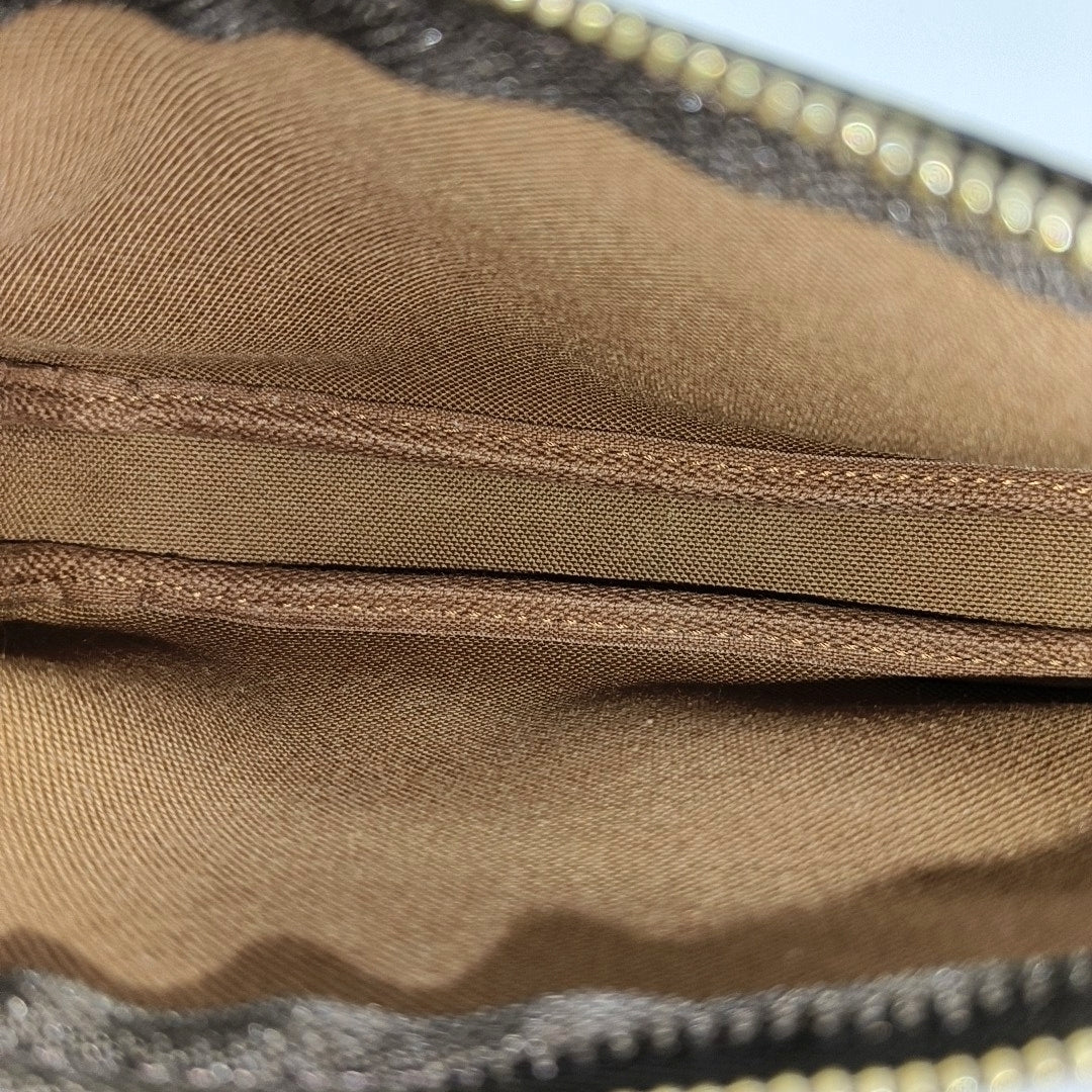 ACCESSOIRES Mini Monogram Coated Canvas Brown