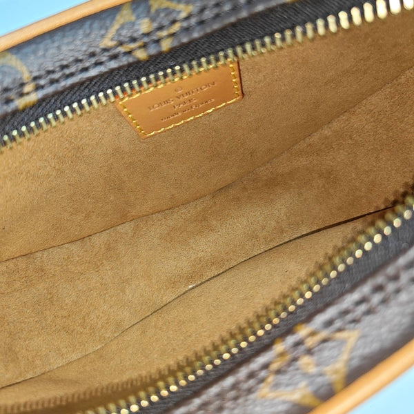 LOOP Monogram Coated Canvas Brown