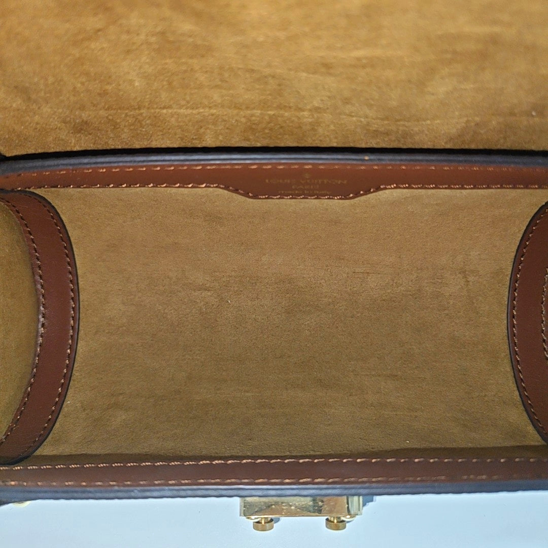 PAPILLON 19 Monogram Coated Canvas Brown