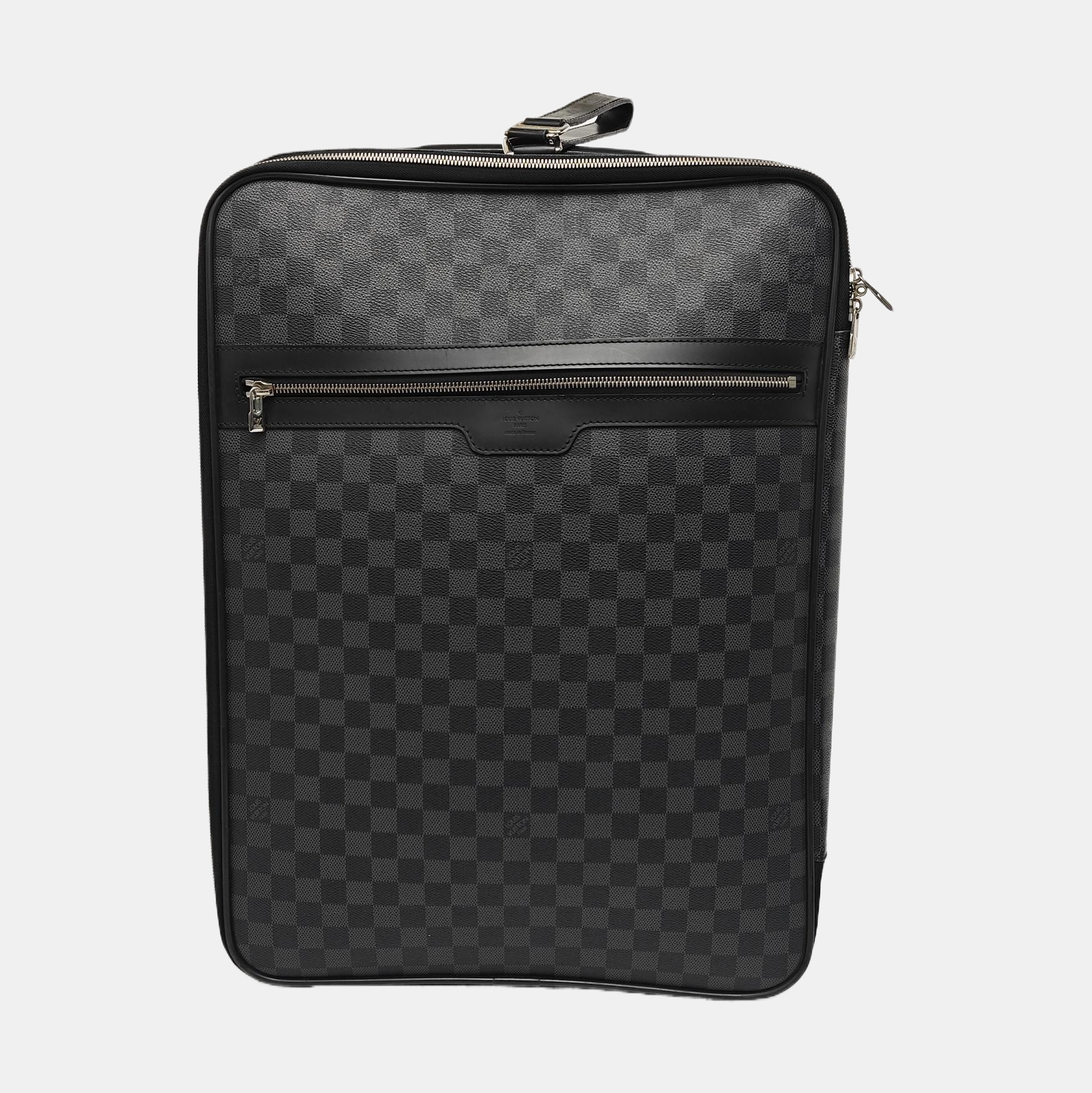 PEGASE 55 Damier Graphite Coated Canvas Black