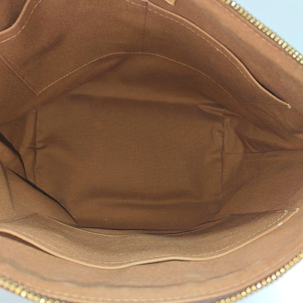 PALERMO PM Monogram Coated Canvas Brown