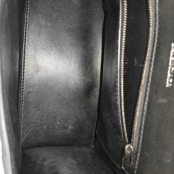 Hourglass S Calfskin Black