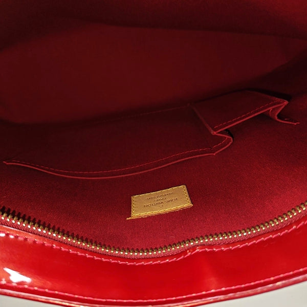 BRENTWOOD Monogram Patent Leather Red