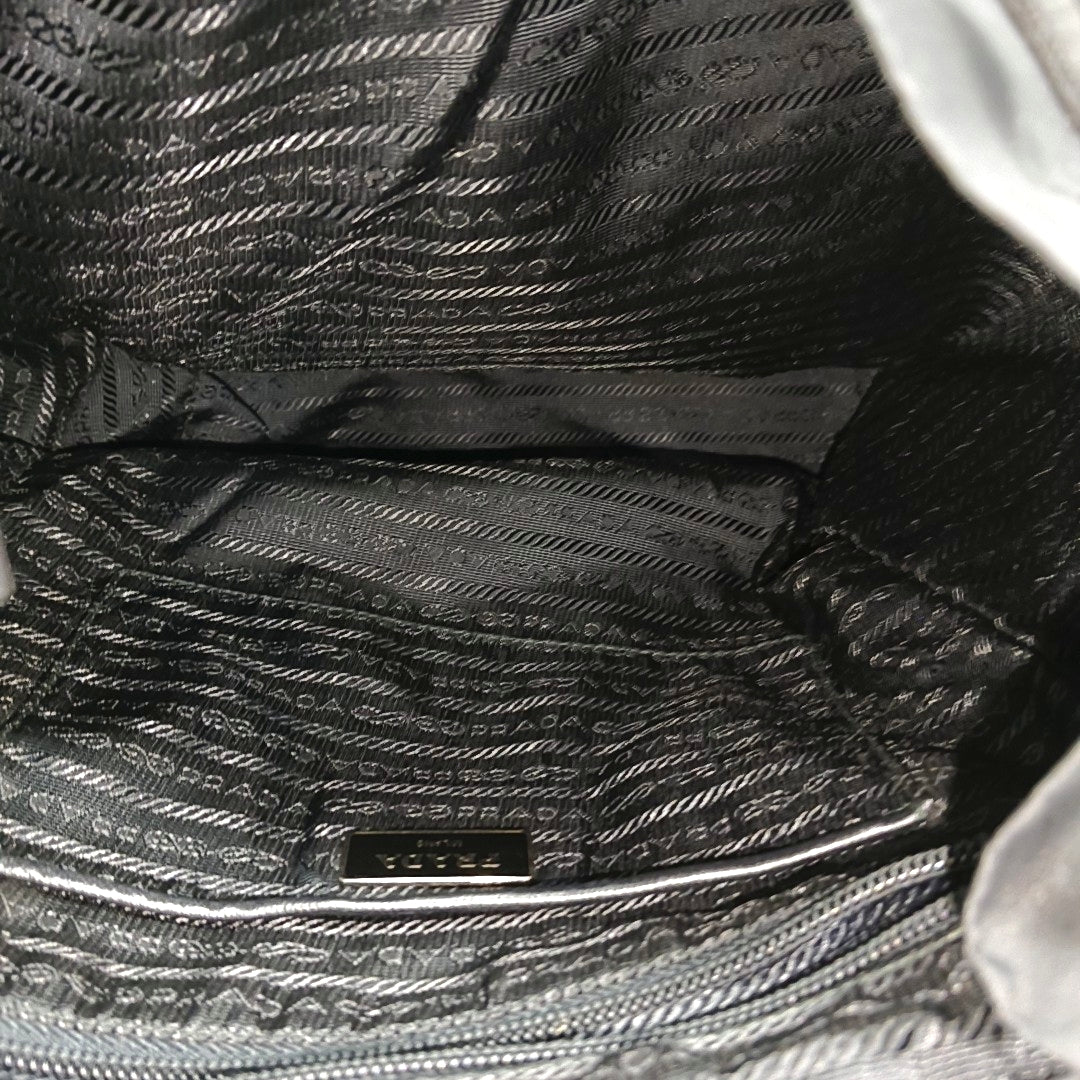Nylon Backpack Black