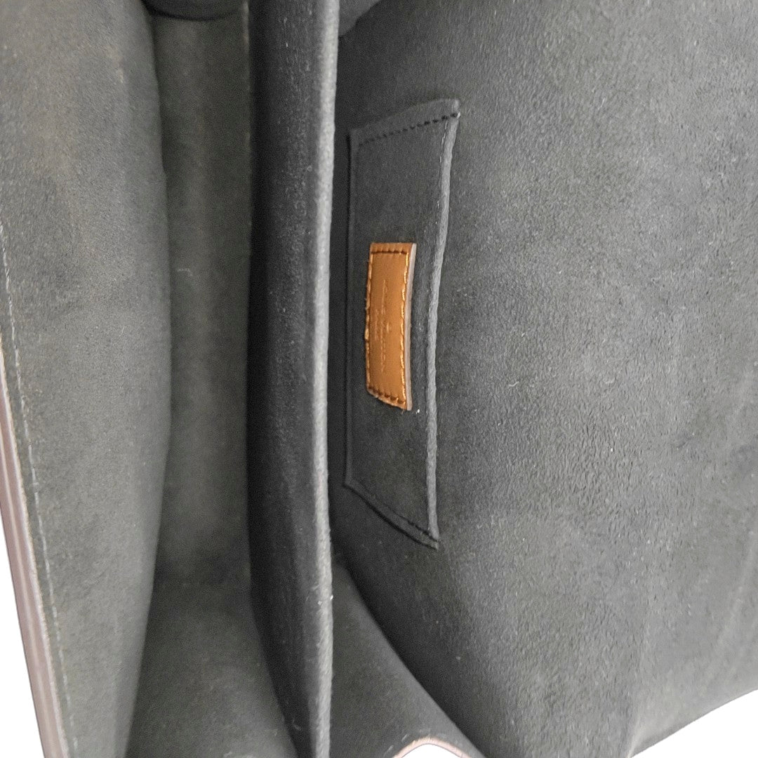 DAUPHINE Mini Monogram Coated Canvas Brown
