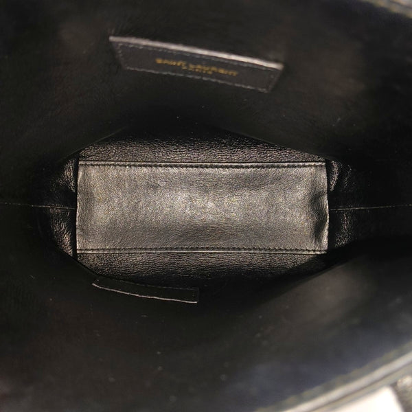Calfskin Shoulder Bag Black