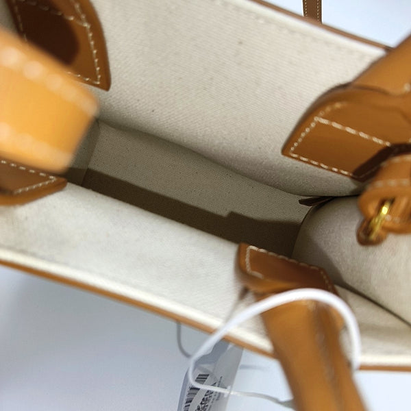 CABAS CELINE Mini Canvas White
