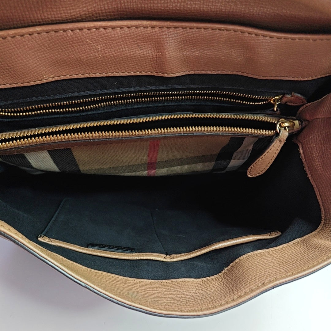 Camberley Derby Large Calfskin Brown