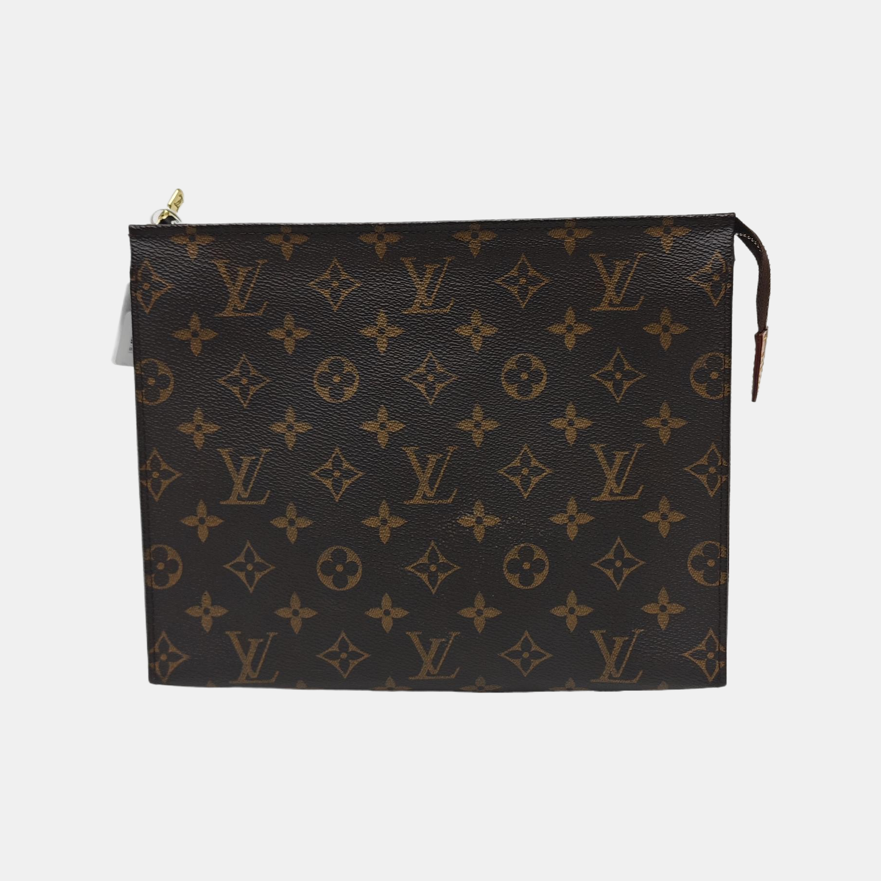 TOILET POCKET 26 Monogram Coated Canvas Brown