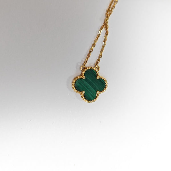 Vintage Alhambra 18k Gold Necklace
