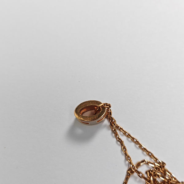 Pop H Metal Rose Gold Necklace