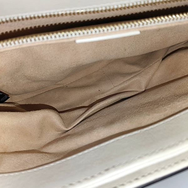 Horsebit 1955 Small Monogram Coated Canvas Beige