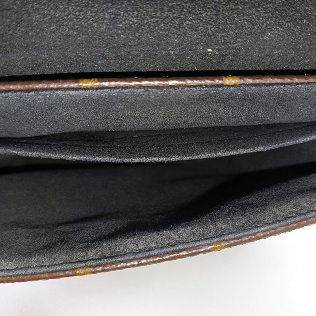 LOCKY BB Monogram Coated Canvas Brown