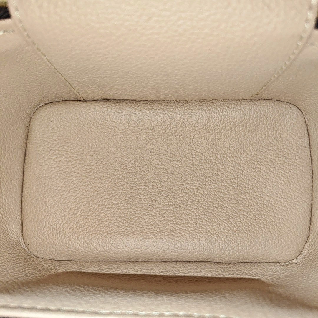 NICE Super Mini Monogram Coated Canvas Brown