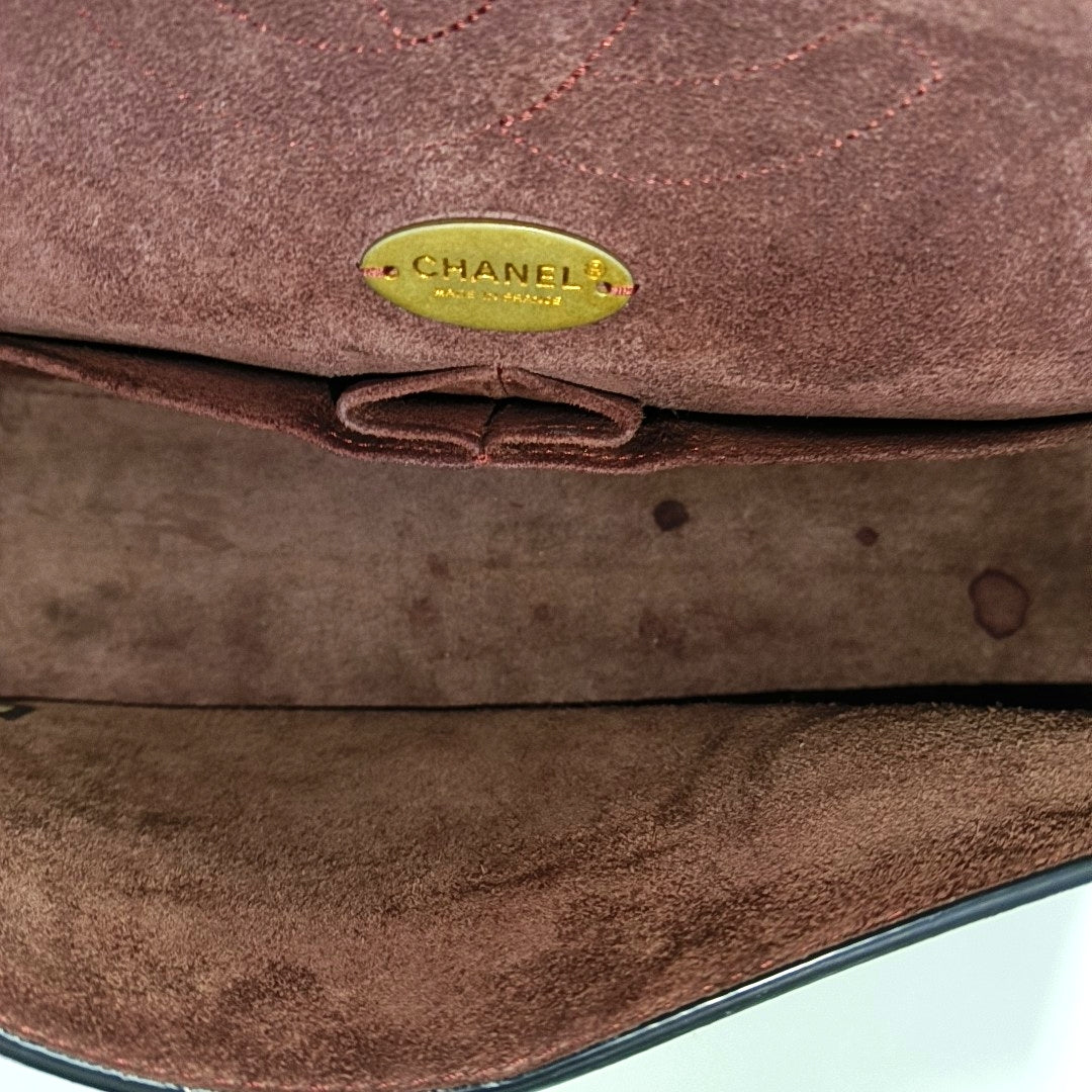 Authenticated pre-owned  2.55 227 (jumbo) Calfskin Black - Crossbody Bag at Looply