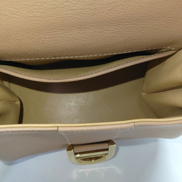 Brillant Mini Calfskin Beige