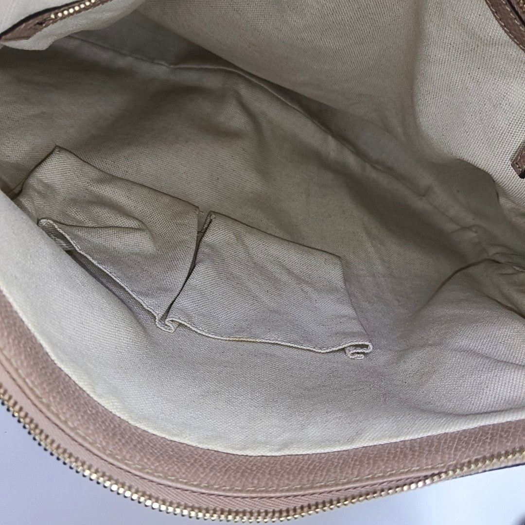 Authenticated pre-owned  Bree Monogram Canvas Beige - Tote Bag at Looply