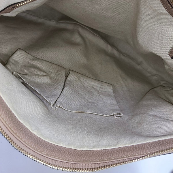 Authenticated pre-owned  Bree Monogram Canvas Beige - Tote Bag at Looply