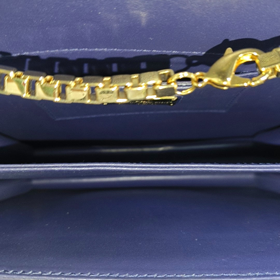 Thalia Calfskin Blue