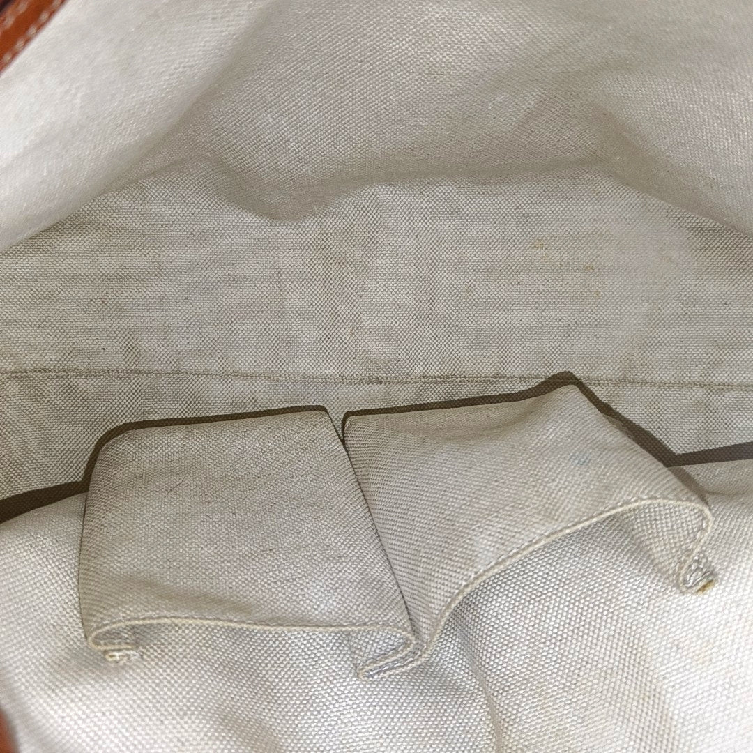 Monogram Canvas Tote Bag Beige
