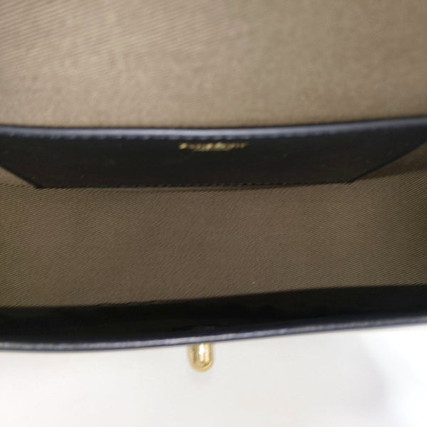 Coated Canvas Shoulder Bag Beige