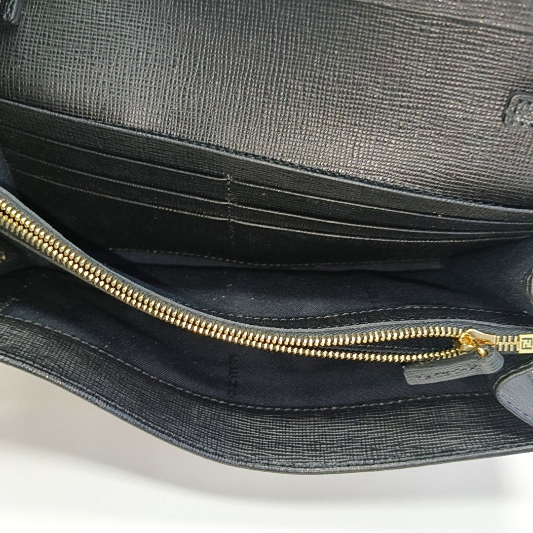 Calfskin Shoulder Bag Black