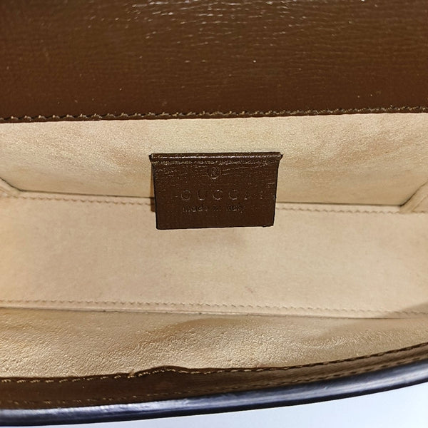 Horsebit 1955 Mini Monogram Coated Canvas Beige
