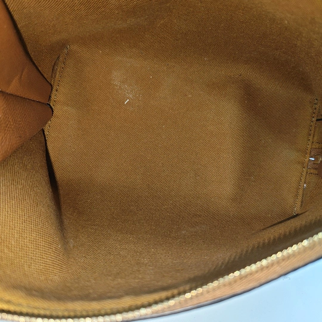 TRIOMPHE CANVAS Small Coated Canvas Brown