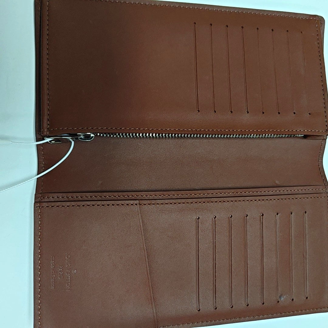 OMBRE BRAZZA Calfskin Brown Wallet