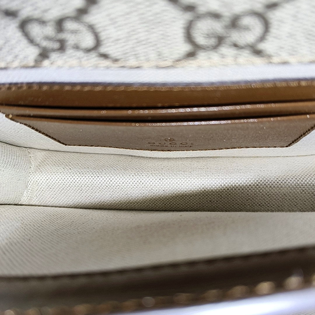 Retro Mini Monogram Coated Canvas Beige