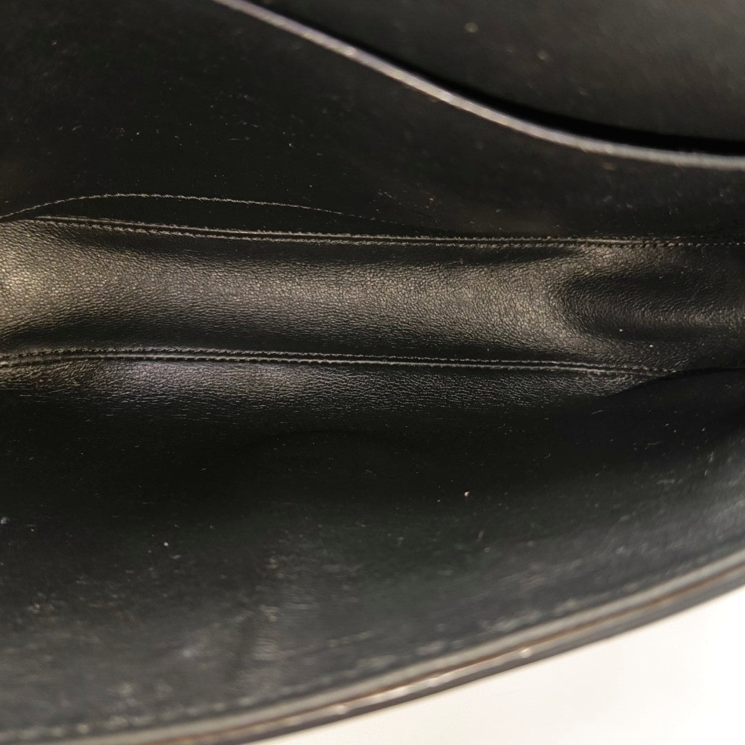 CRÉCY Medium Calfskin Black