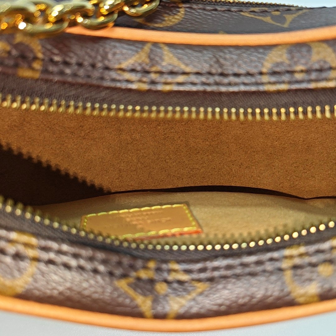 LOOP Monogram Coated Canvas Brown