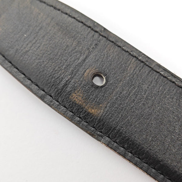 Leather Belt Black