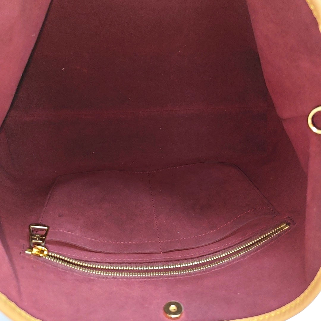 CARRYALL MM Monogram Coated Canvas Brown