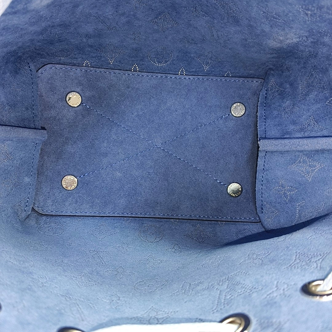 BELLA Monogram Calfskin Blue